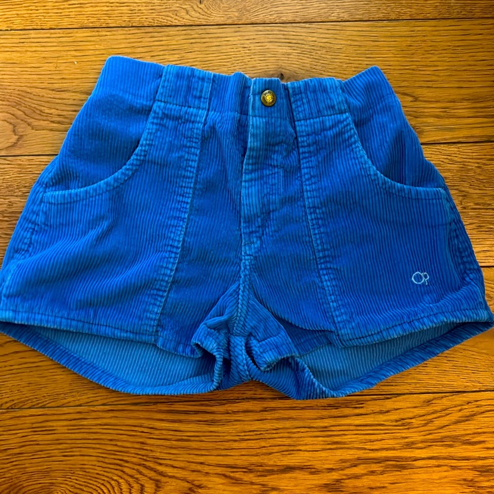 Vintage Op Ocean Pacific Shorts! Blue Corduroy